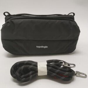 Topologie Black Crossbody Bag